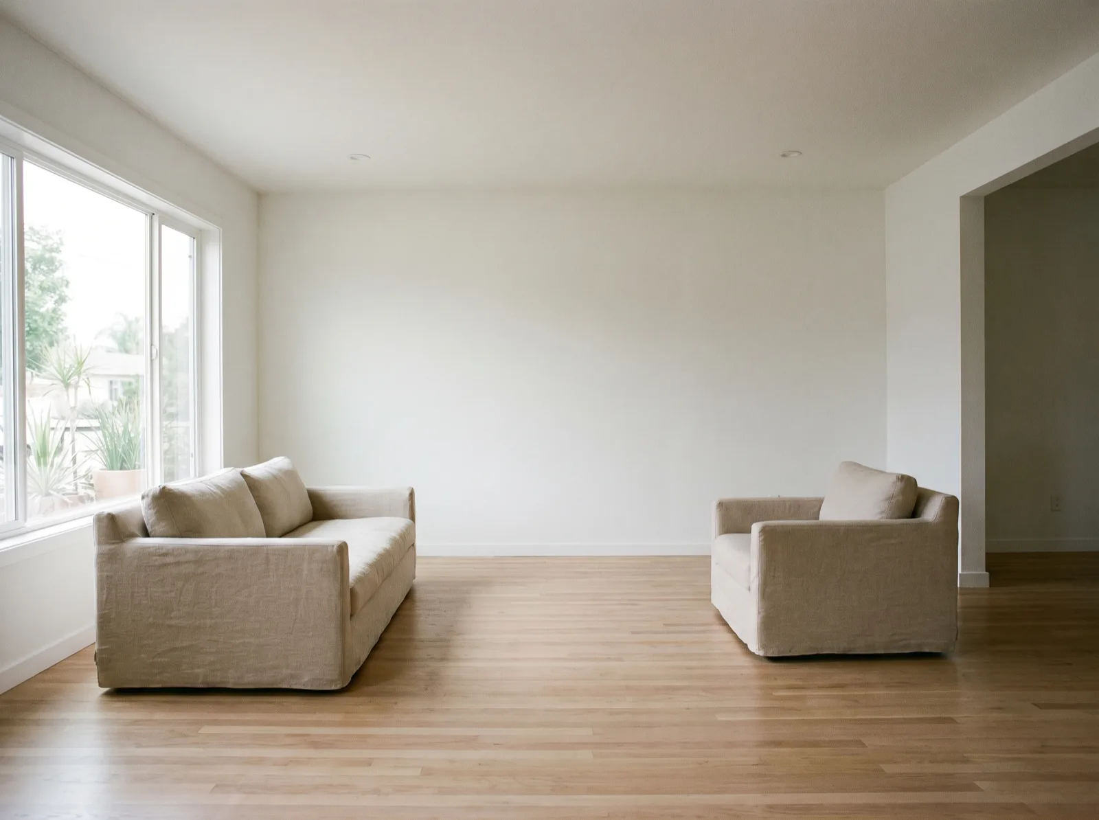 Property interior during a Chesterfield estate sale
